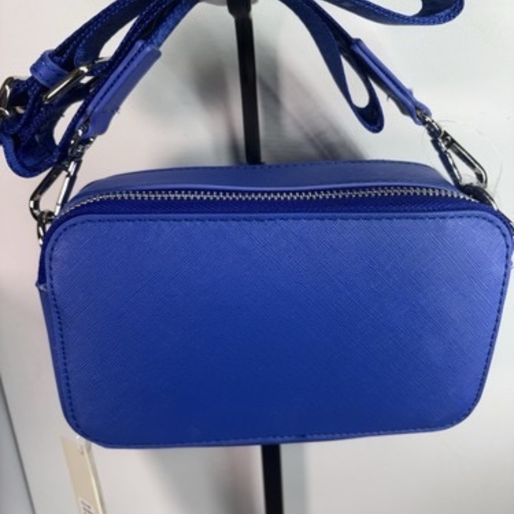 Valentino Orlandi Small Camera Crossbody Bag Electric Blue NWT - Picture 10 of 16
